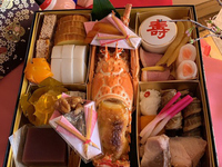 【店頭手渡し】三段8寸おせち 25.0× 25.0