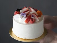 【12/20~12/25】バースデー/記念日 ショートケーキ　5号サイズ(6-8名様)