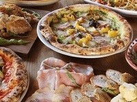 《カジュアルプラン》忘新年会におすすめ！豪華な前菜盛合せとピザ2種、パスタのコース(120分飲み放題付)