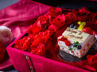 【アニバーサリーイタリアンコース★2時間】 魚と肉のWメイン全7品+2時間飲み放題+トランクケーキ付き