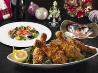 【X'mas2025】★個室確約クリスマスパーティプラン★12/19~25 シェフ特製クリスマスホールケーキ付き！女子会・ファミリーでワイワイしてください！（４名様～）