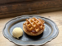 焼きたてアップルパイ ドリンク付き