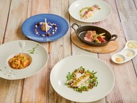 【忘年会・新年会におすすめ！】2時間飲み放題付のメインは真鯛＆オーストラリア産牛ロース肉の全5品ディナー（平日限定）