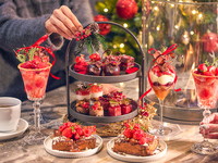 【Xmasアフタヌーンティーを窓側ソファーご予約】チョコレートアフタヌーンティー