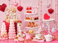 【カフェフリー】いちごとスウィートベアのアフタヌーンティー (平日)