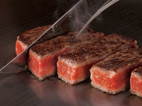 Beefsteak Lunch Course 【Ukai Selected Beef Sirloin Steak】