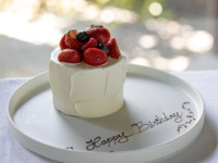 【KURODOH】Anniversary Dinner Course with toast and whole cake