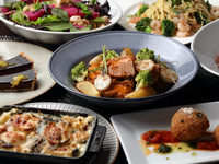 ★忘新年会にも！【カジュアルプラン】お料理6品＋フリードリンク２時間制(L.O30分前)