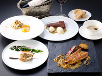 Menu Saison　季節の食材をお楽しみいただける全5皿のコース