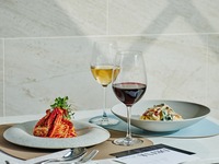 パスタランチ＋ナンバーケーキ(1桁)＋ドリンク1杯付