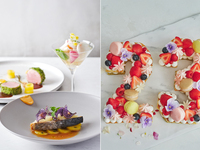 【ディナーコースA】ナンバーケーキ(2桁)（平日限定）