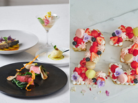 【ディナーコースC】ナンバーケーキ(２桁)