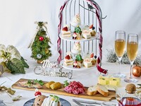 【12/24～12/25　クリスマスアフタヌーン】きらめくスイーツ&セイヴォリー+2時間カフェフリー