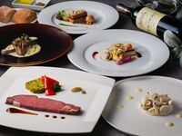 冬【ペルル】魚料理・肉料理両方楽しめるカジュアルなコース