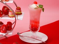 [Drink Option] Strawberry Cream Soda +1,000 yen