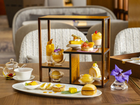 [Lounge Area] Cherry Blossom Strawberry Chinese Afternoon Tea (March 5th - May 6th) - Weekdays