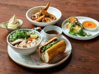 【予約限定バインミー＆フォーLUNCH・乾杯ドリンク&カフェ付き】5品シェアして楽しいベトナムグルメ旅　4000