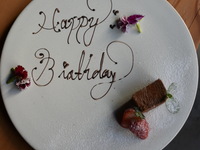 アニバーサリーコース(乾杯スパークリング・メッセージプレート付き)