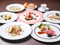 【Thanks Course】フレンチフルコース「シェフ」　オマール海老と国産牛ロース肉の贅沢フレンチコース全7品＋乾杯1ドリンクサービス