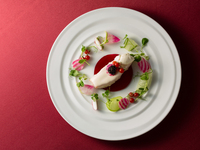 [Christmas 2025 | Menu Luxe | Phoenix Room] 8 dishes including grilled tilefish with scales and Japanese black beef loin