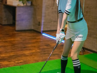 Kyoto Night Golf Experience Plan (with all-you-can-drink) | 60 minutes