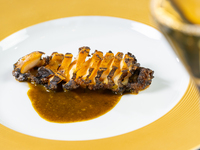 クリスマスディナー2025 予約限定　キャビア、オマール海老、フォアグラ、鮑の鉄板焼き、神戸牛サーロイン含む全10品