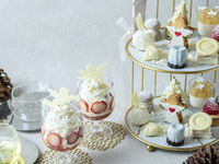 【Xmas2025】天使が贈るホワイトクリスマスアフタヌーンティー（ミニパフェ＋スイーツ＋カフェフリー）