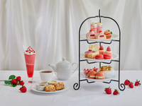 ★10% OFF ON OFFICIAL SITE★ Strawberry Afternoon Tea +  Frappe & Café + Scone (12/26~2/28)