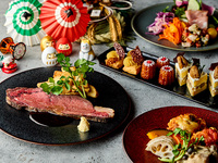 12/31～1/2【ニューイヤーランチ】WEB予約特典★選べる1ドリンク付き！サラダブッフェ＜メイン：国産牛のローストビーフ＞