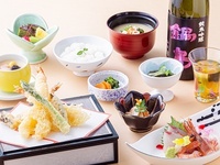 天麩羅とお造り御膳