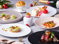 〈直前割10%OFF・2025 Xmasディナー〉乾杯シャンパン付き　国産ズワイガニ・オマール海老・国産交雑牛を使用した豪華全7品-Standard-