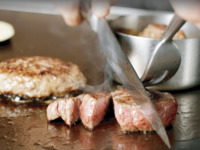 【X'masランチ12月24,25,26日限定】鉄板焼ステーキ食べ放題