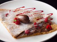 ＜土日祝日予約＞【期間限定デザートセット】ショコラとフランボワーズのガレット