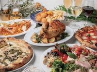 NATALE BOX【ファミリア(4名様)】 ※＋500円ピッツァ1枚・＋1000円ピッツァ1枚※