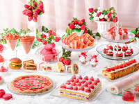【ディナー】サンドウィッチ＆スイーツビュッフェ～ストロベリーコレクション～大人￥7,500（税込・サービス料別）