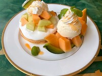 【7/1～8/31  期間限定】北海道メロンパンケーキ