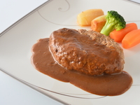 Hokkaido beef hamburger steak