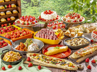 【1～3月】　「旬の苺と生パスタを楽しむイタリアンビュッフェ」 平日ランチビュッフェ 大人通常料金より10％ OFF ⇒3,780円