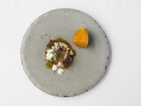 【LUNCH COURSE 8800YEN】旬の食材を季節毎にお楽しみ頂ける全6品　12月1日からの新メニュ