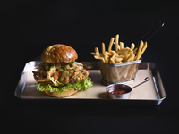 【1月限定】野菜のかき揚げバーガー