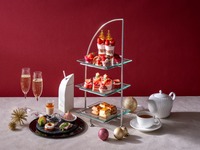 [Last-Minute Discount] Christmas High Tea with Hotel-Shaped Cocktail Container, Champagne Toast, and 25 Free Café Drinks | ¥12,800