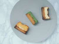 ペット連れ！週末12時から16時限定！お得な蜜芋スイーツの3種盛り➕ドリンク500円〜➕焼きたてカヌレ２個セット