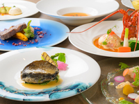 【Xmas2025】 ～ Premium Noël Course ～ Christmas limited: 8-course menu including Ise-ebi (Japanese spiny lobster), abalone and Matsusaka beef. 