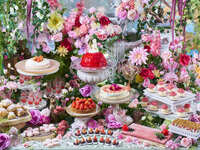 [25% OFF for LINE members only (Mondays only)]Strawberry Buffet ～The Princess’s Garden of Eternal Spring～