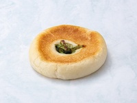 野沢菜とクリームチーズのおやきパン