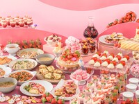 【1月8日～3月】<ランチ>ワイン&生ビール飲み放題付・至福のいちごビュッフェ～アセット・デセールと赤と白の魔法～
