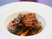 【麻辣フェア】県産豚肉と葉大蒜の古典式回鍋肉