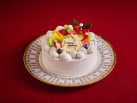 【クリスマスケーキ】ヴィーガンホワイト5号