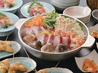 【平日】海鮮鍋とローストビーフコース