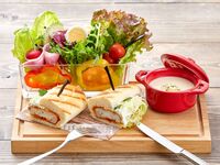 From December 15th (11:00-15:00) One-Plate Brunch / Seafood Frites Panini Plate - 10% off online only